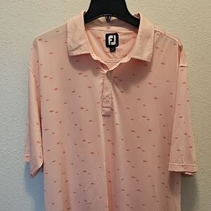 FootJoy Light Pink Polo Shirt